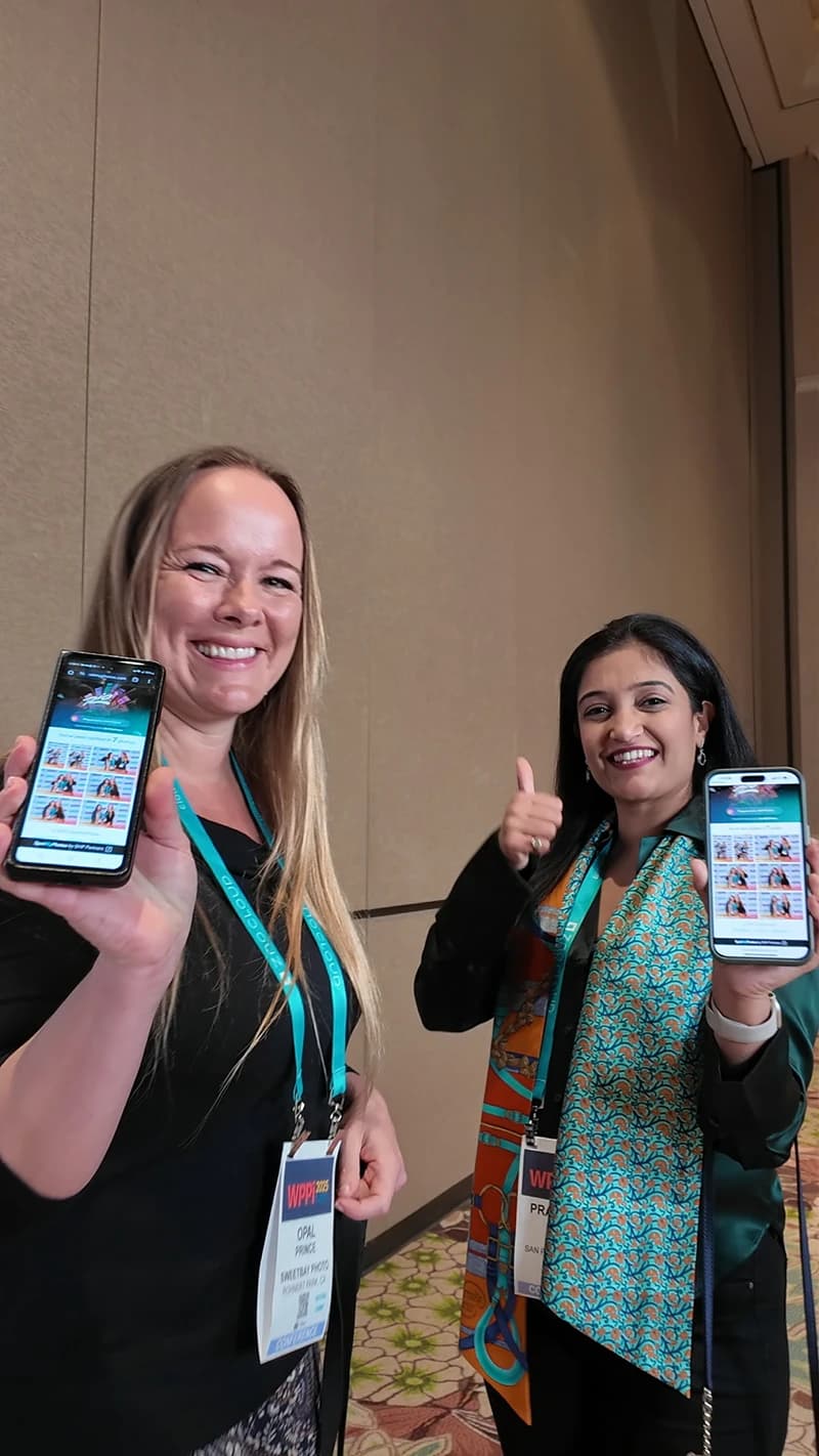 Corporate headshot gallery delivery notification email