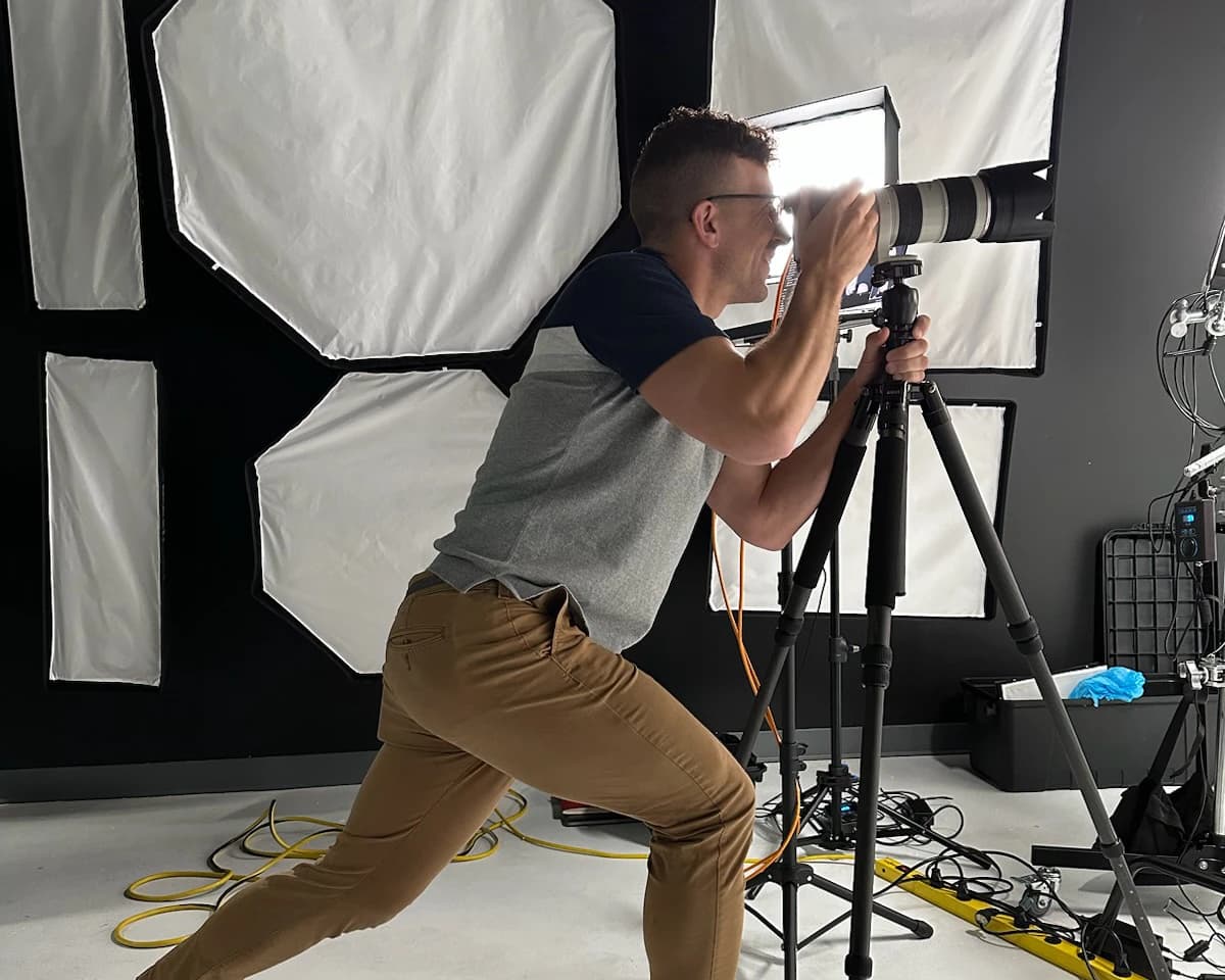 Chad Isaiah Studios photography equipment setup
