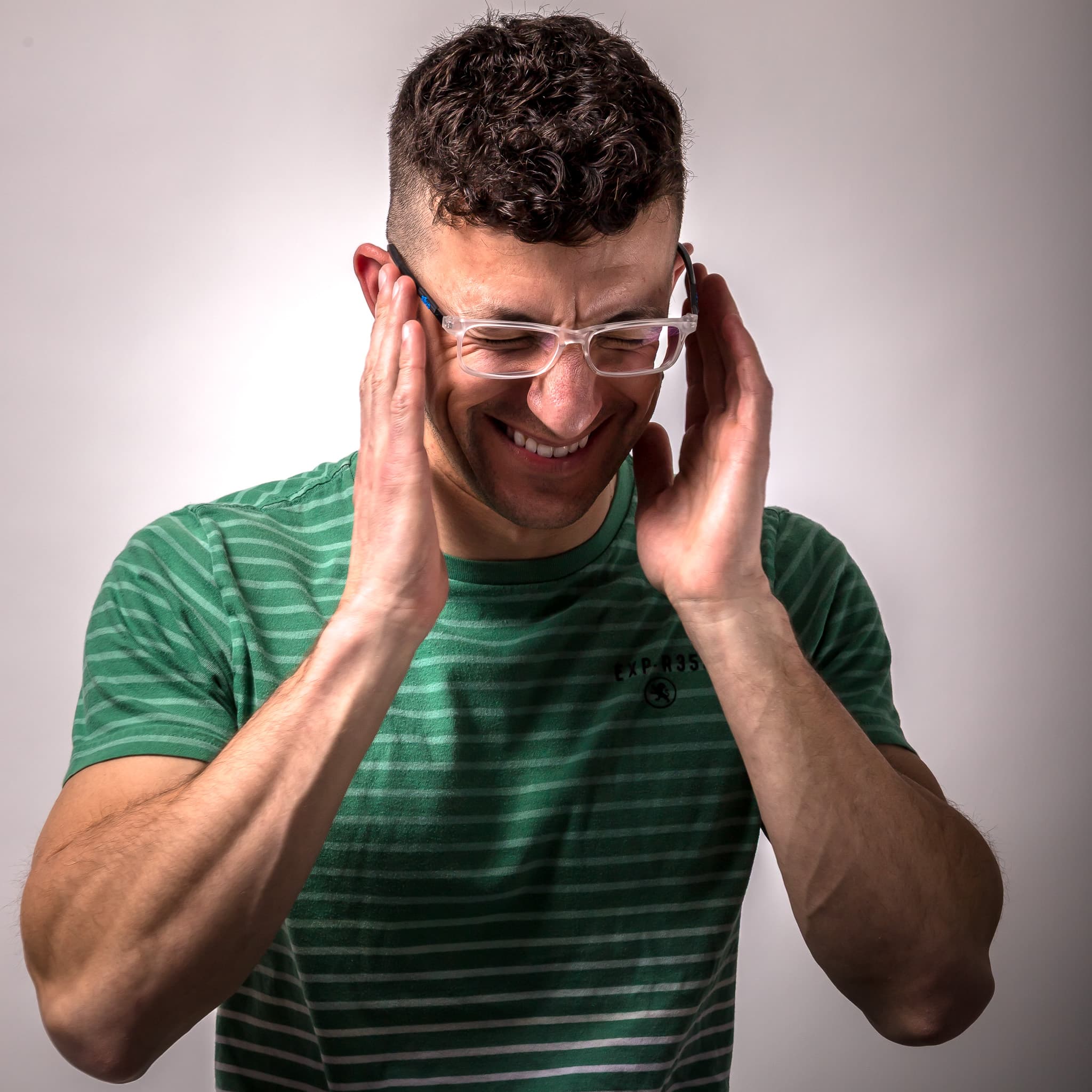 Chad Isaiah showing his fun personality