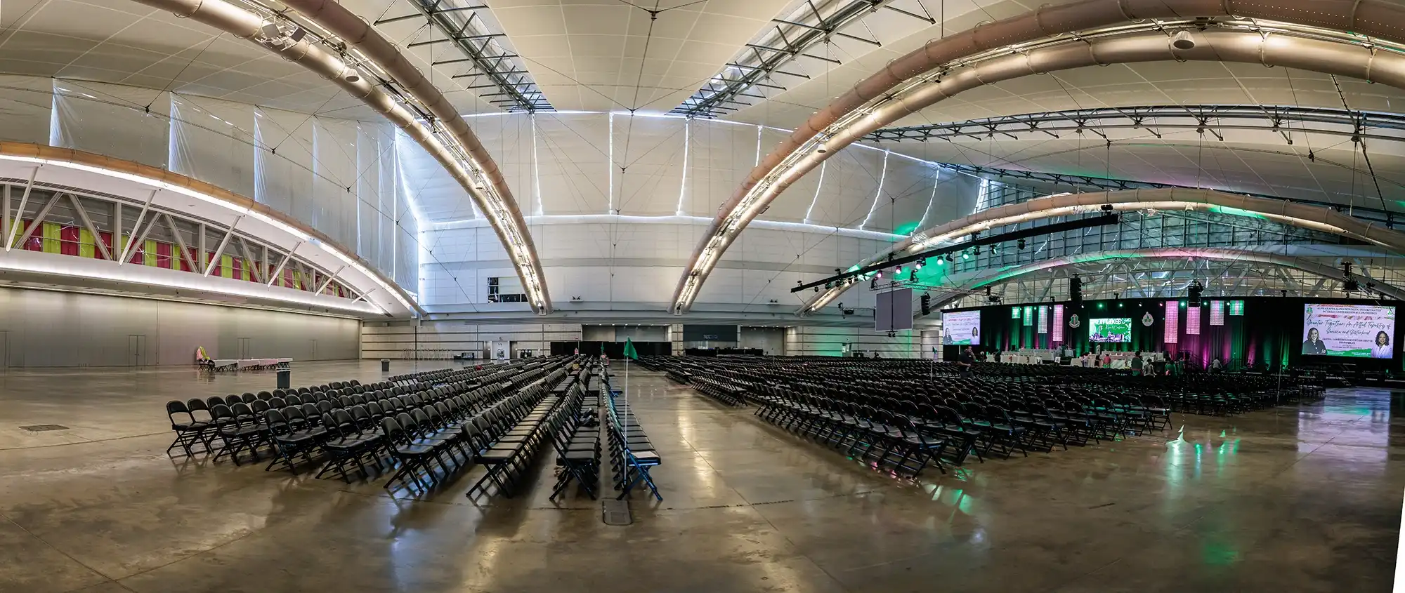 David L. Lawrence Convention Center panoramic view Pittsburgh