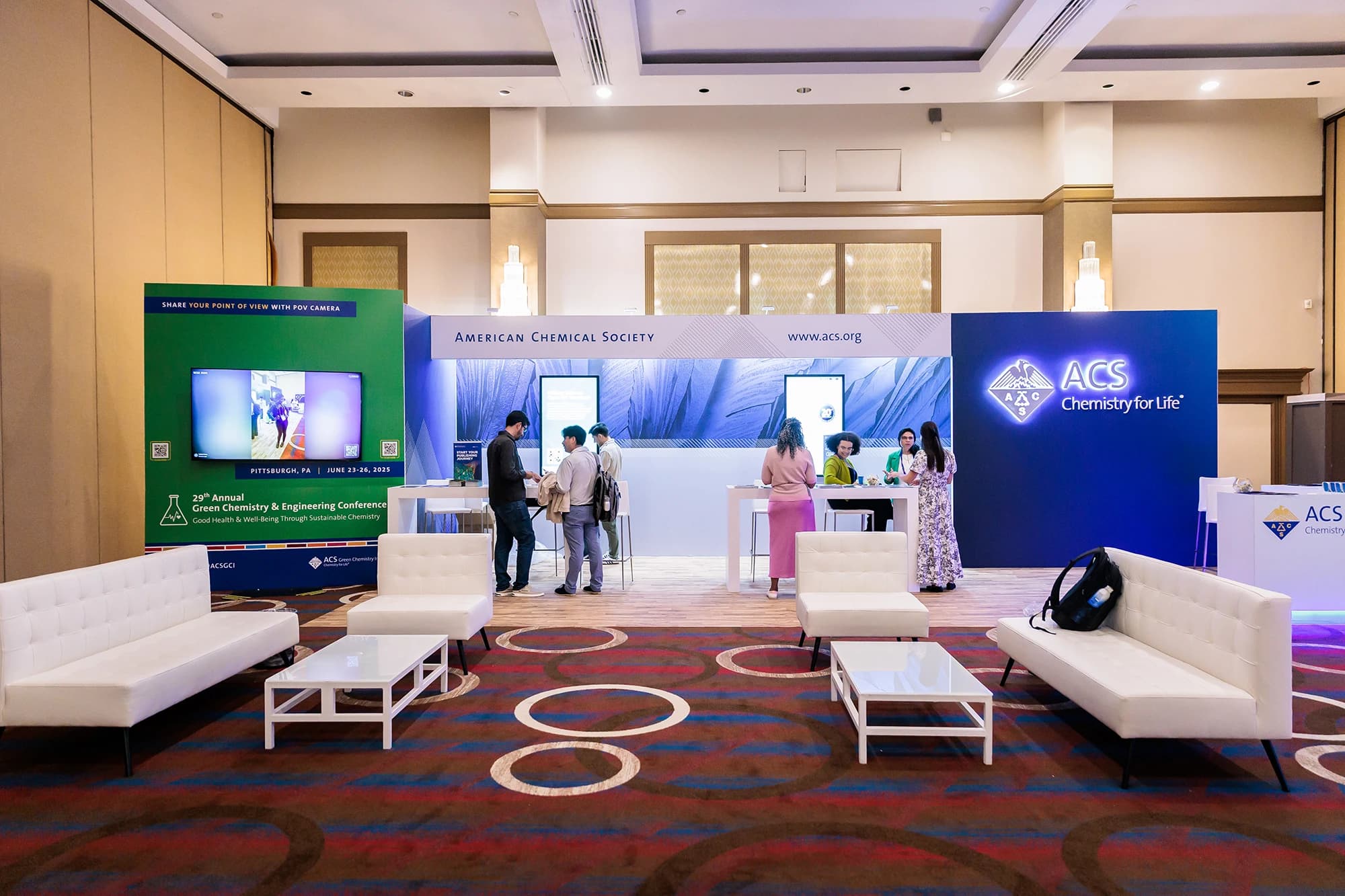 American Chemical Society Green Chemistry trade show vendor engagement