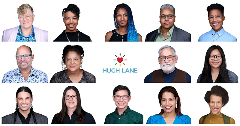 headshot grid of hugh lane wellness foundation