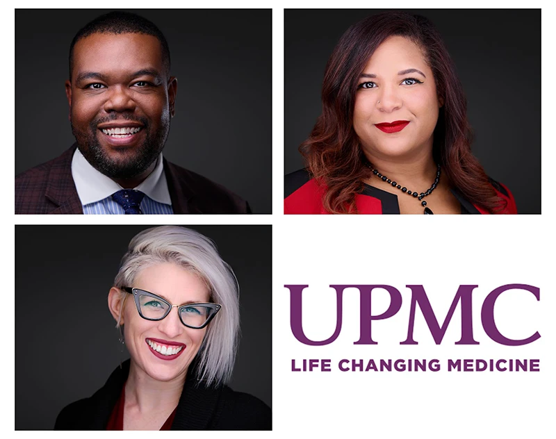 headshot grid of upmc's supplier diversity team